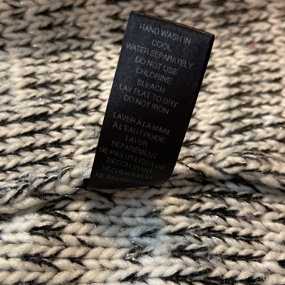 FOXY jeans hooded knit open cardigan with little silver threads - Picture 8 of 15